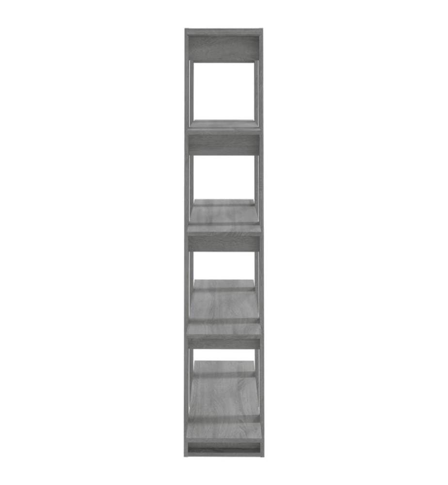 Bücherregal/Raumteiler Grau Sonoma 100×30×160 cm