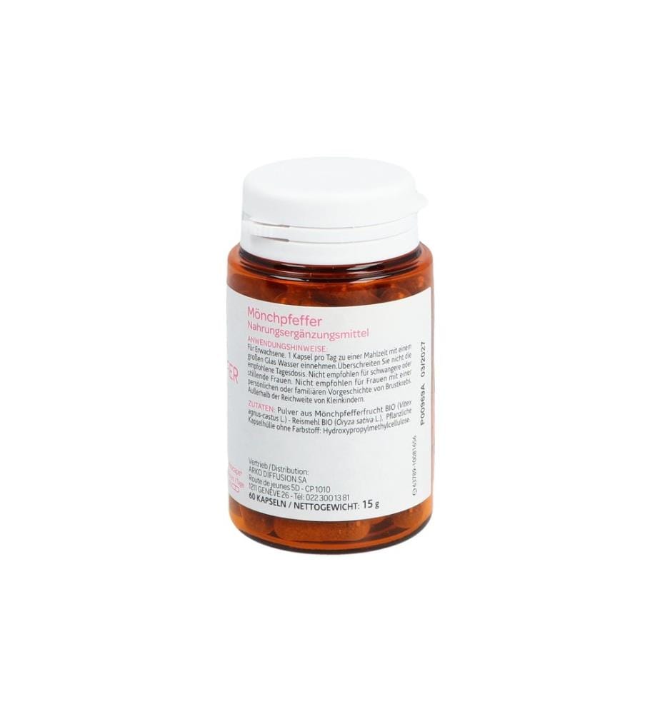 Arkopharma - Arkocaps Organic Monk's Pepper Capsules 60 Capsules