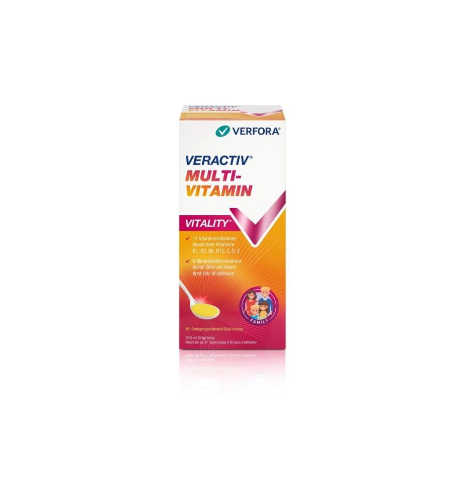 Veractiv - Sirop multi-vitaminé 300 ml