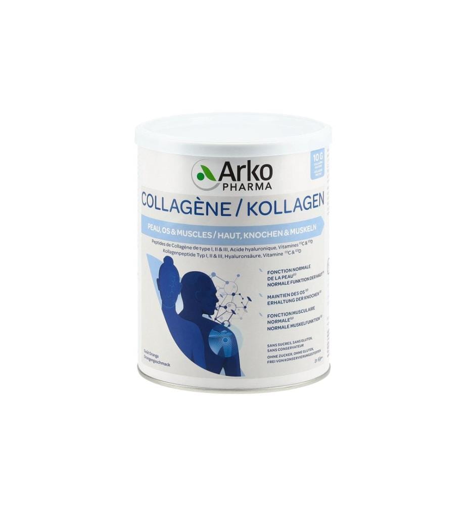 Arkopharma - Poudre de collagène Peau, os et muscles 260 g
