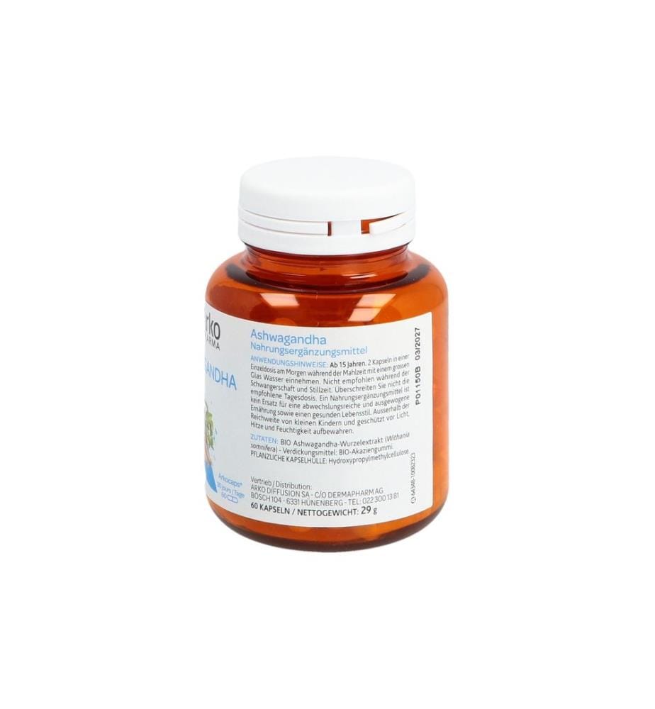 Arkopharma - Arkocaps Ashwadandha gélules bio 60 pièces