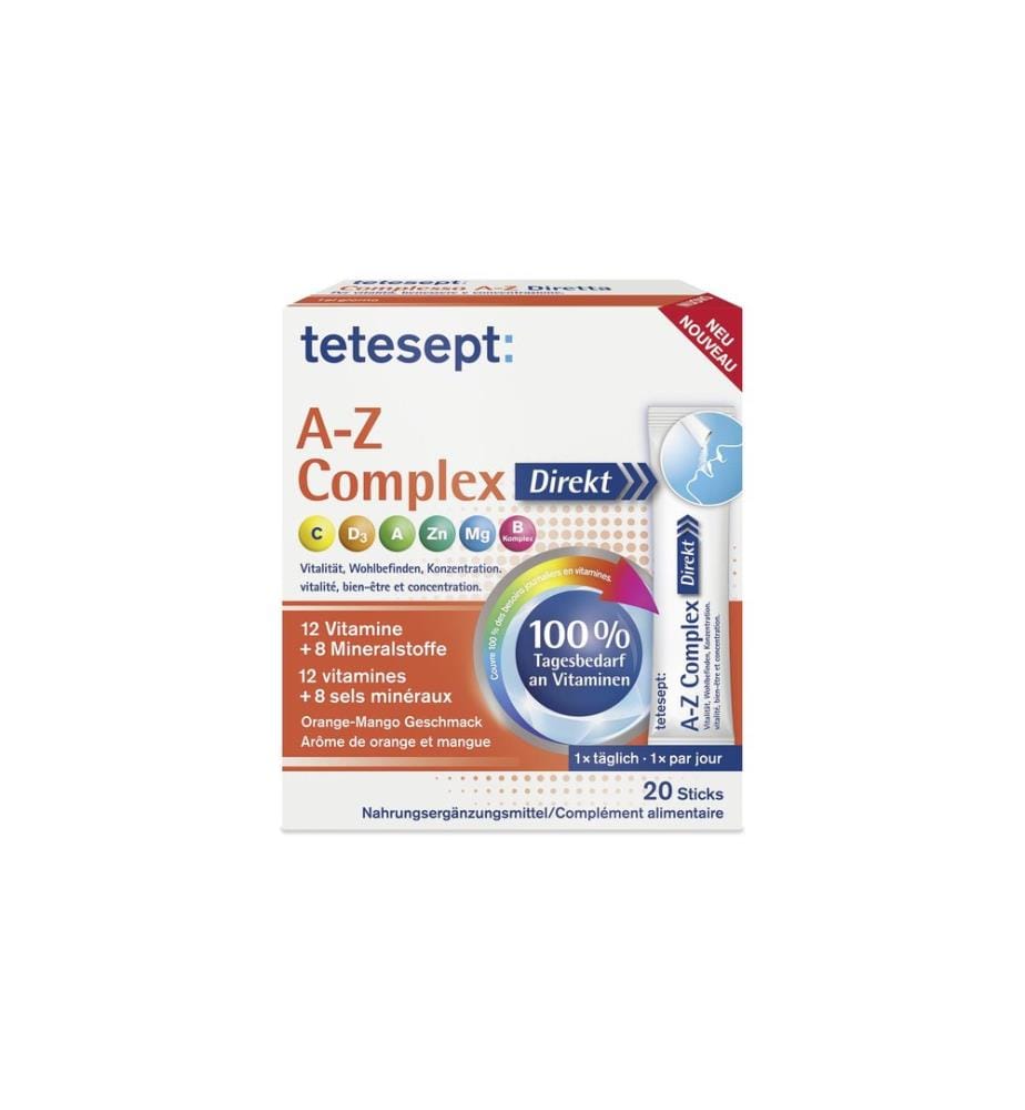 tetesept - A-Z Complex Direct 20 Stück
