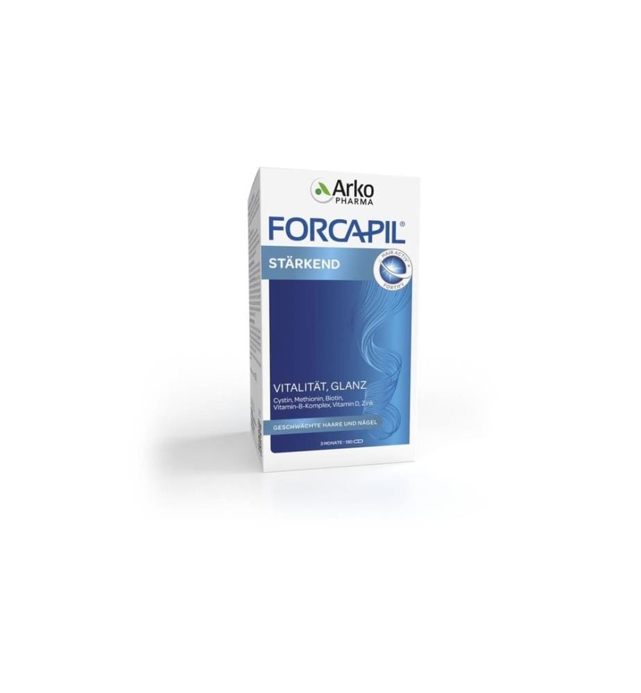Arkopharma - Capsules fortifiantes Forcapil pour les cheveux et les ongles 180 pièces