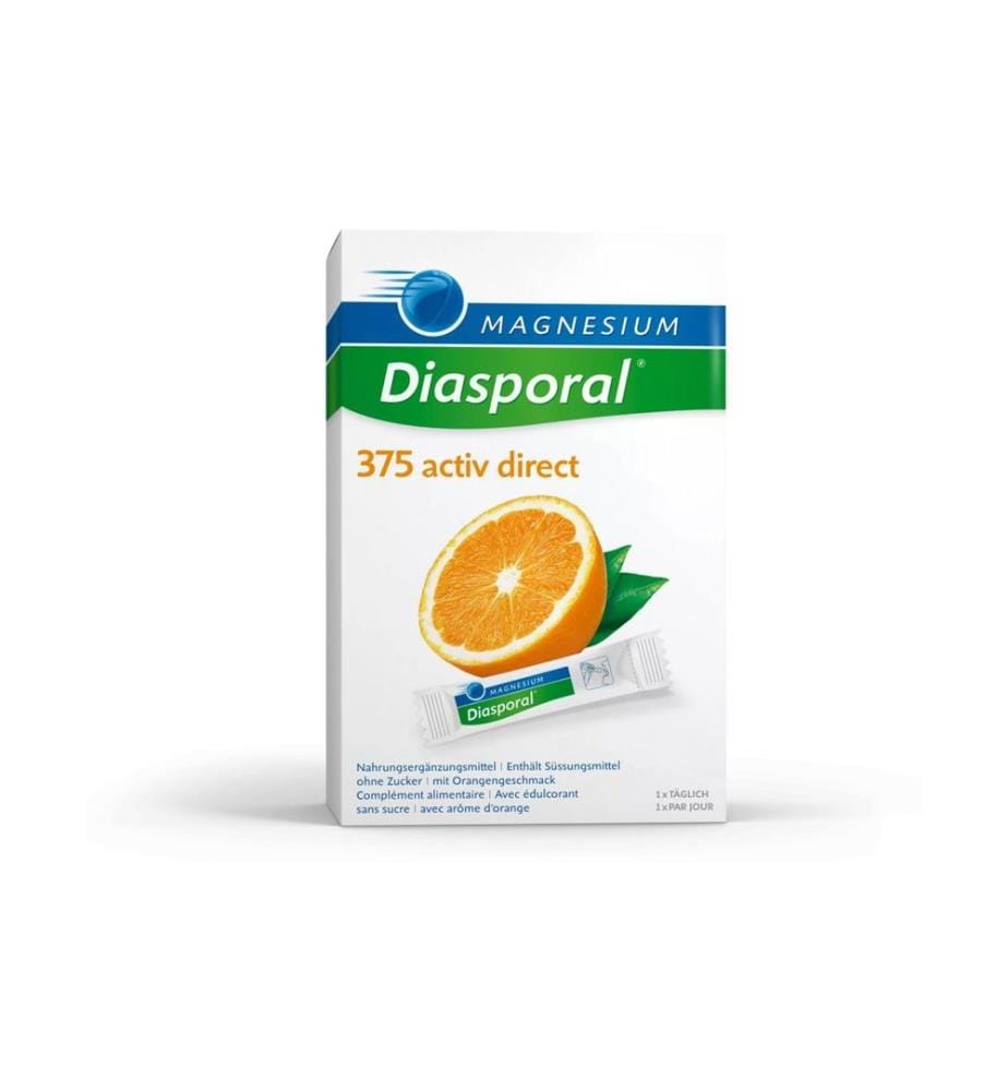 Magnesium Diasporal - 375 Activ Direct Orange 60 Sticks