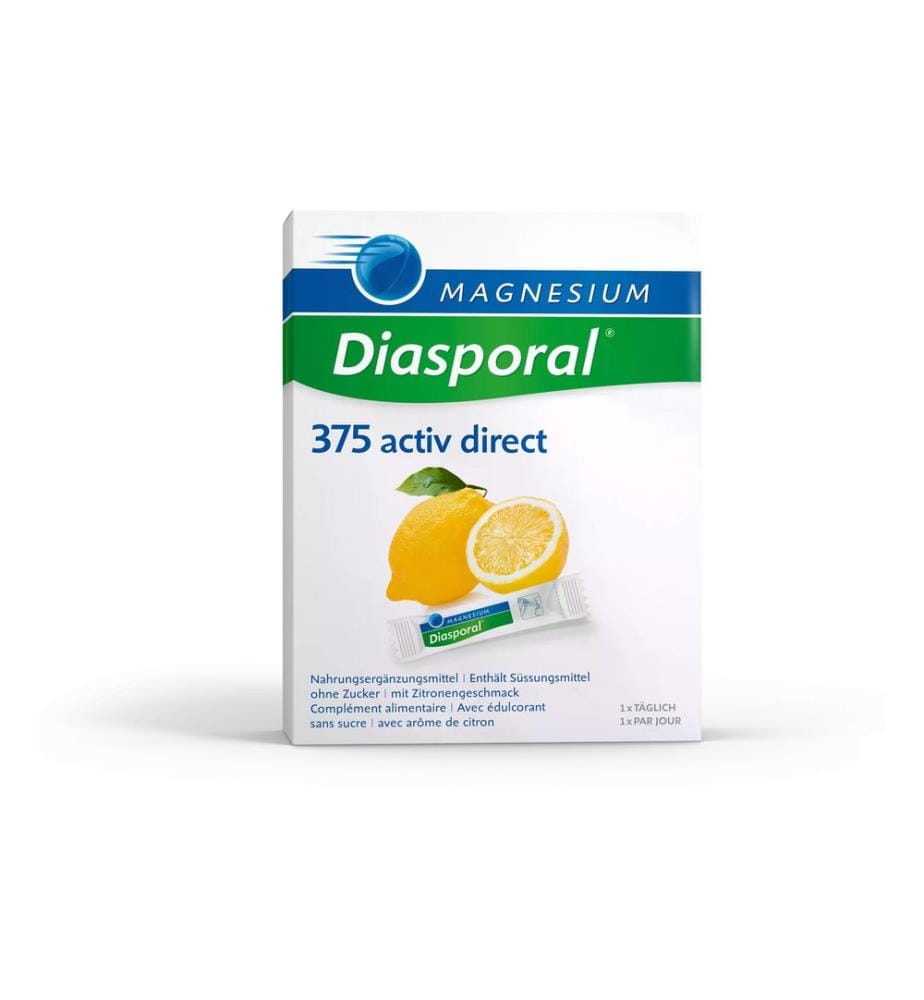 Magnesium Diasporal - 375 Activ Direct Lemon 20 sticks