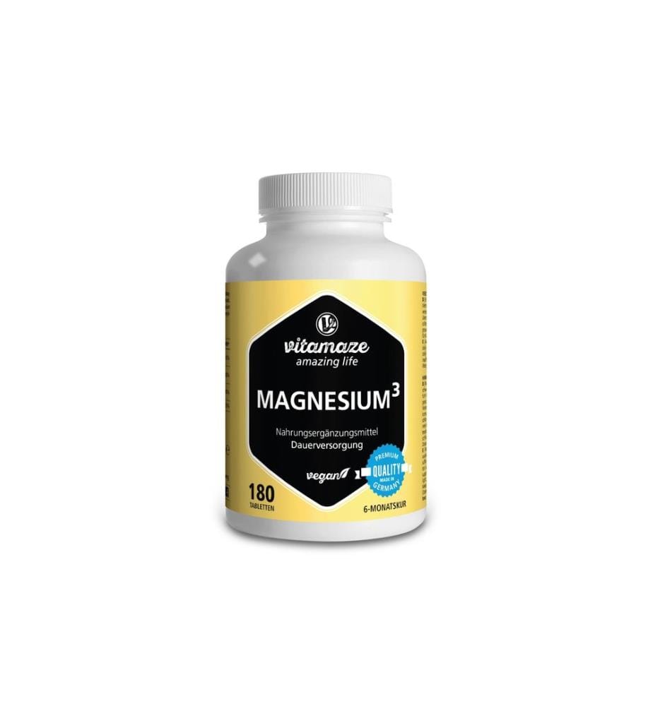Vitamaze - Magnesium³, 3-in-1 complex 180 tablets