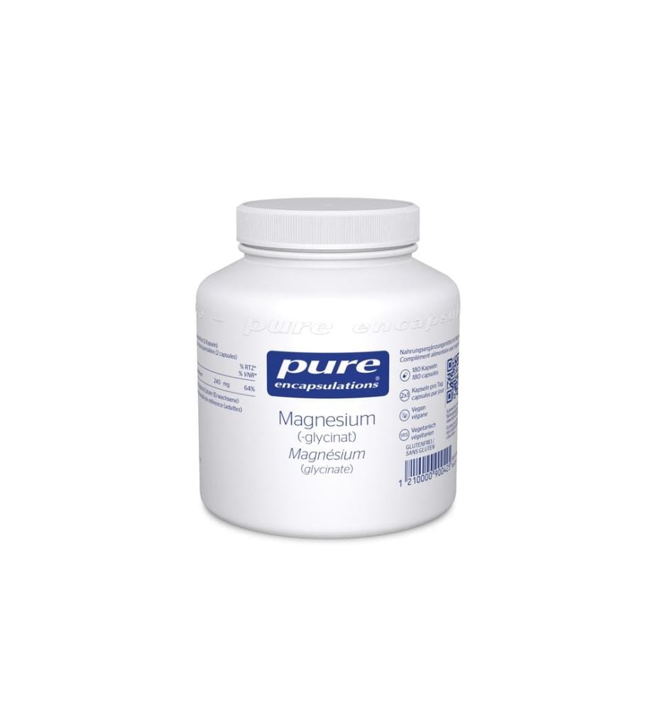 Pure Encapsulations - Capsule Bisglycinate de magnésium 180 pièces