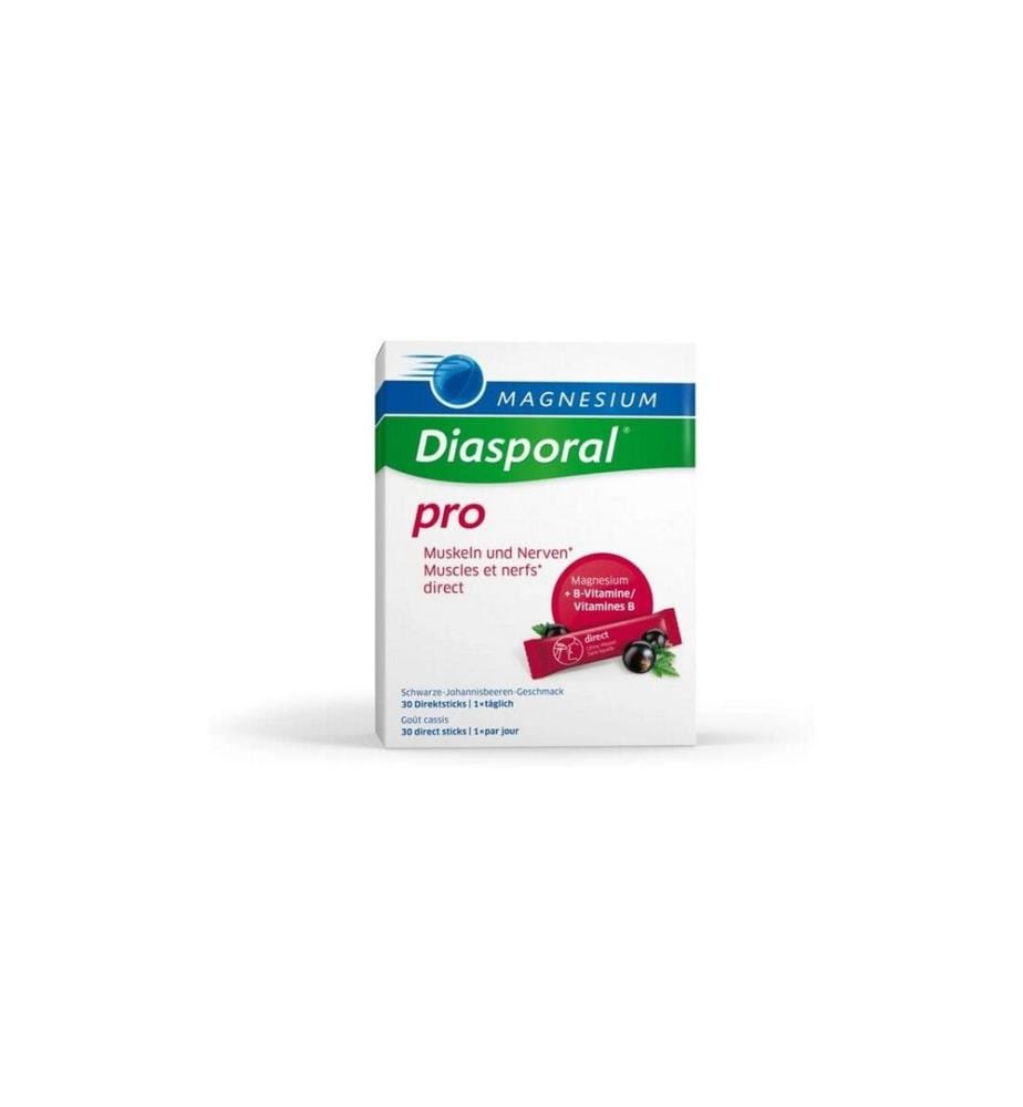 Magnesium Diasporal - Par muscles + nerfs 30 bâtons directs