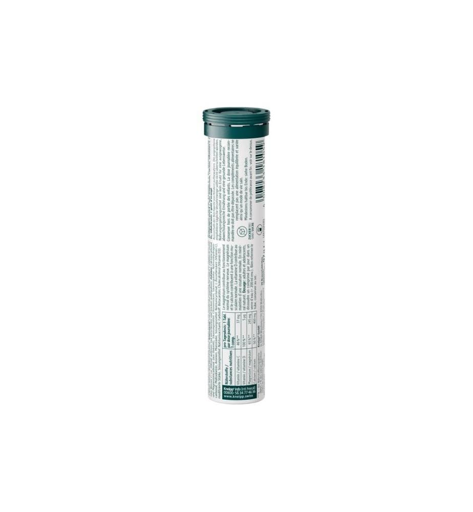 Kneipp - Magnésium naturel + calcium 20 comprimés effervescents
