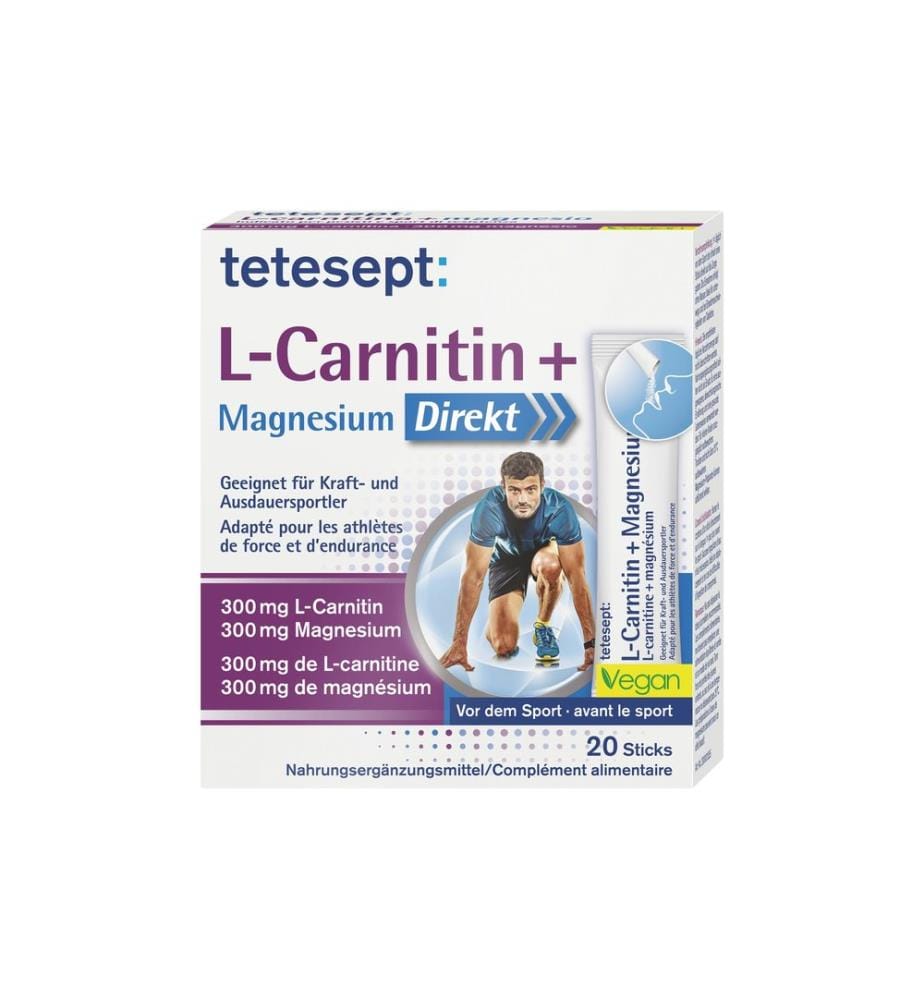 tetesept - L-Carnitine Magnesium 20 sticks