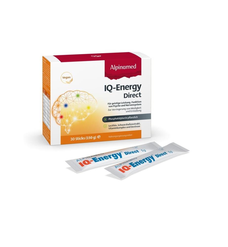 Alpinamed - IQ-Energy Direct 30 bâtonnets