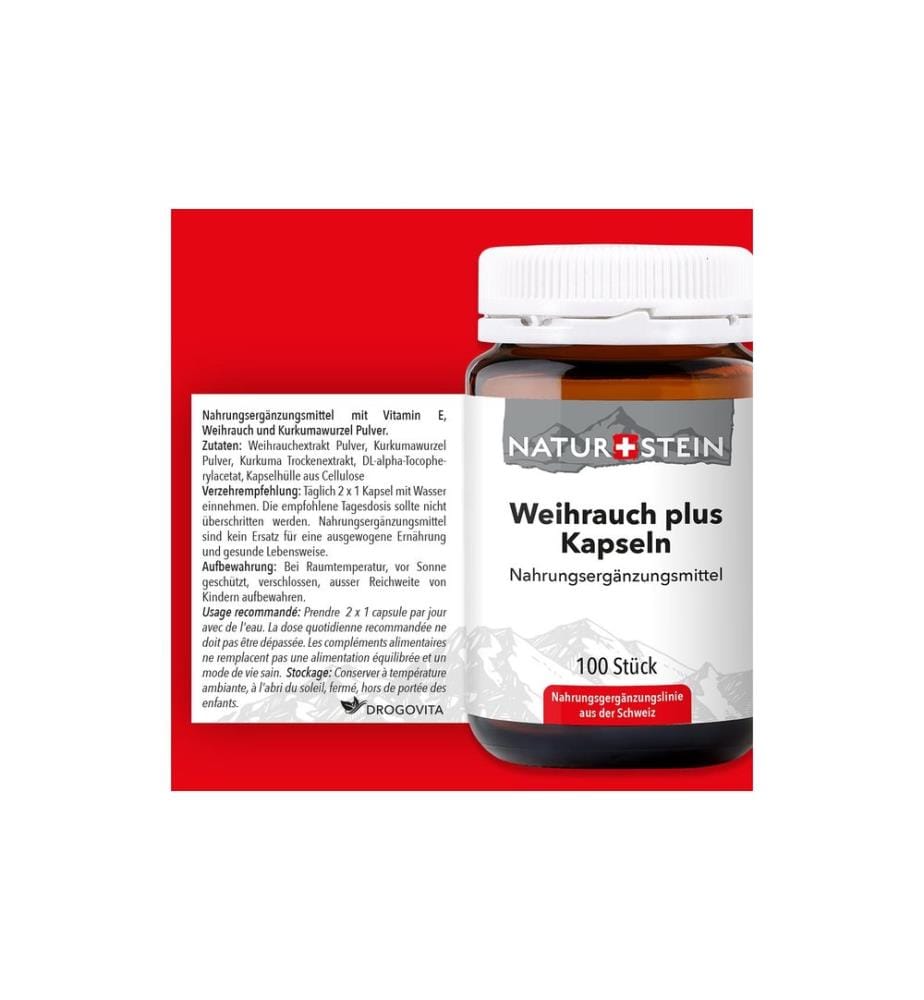 Naturstein - Encens plus 100 gélules