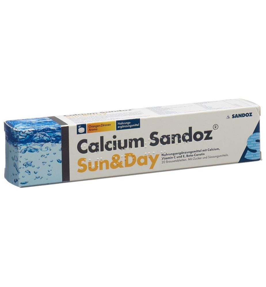 DIVERSE - Sandoz Sun and Day 20 effervescent tablets