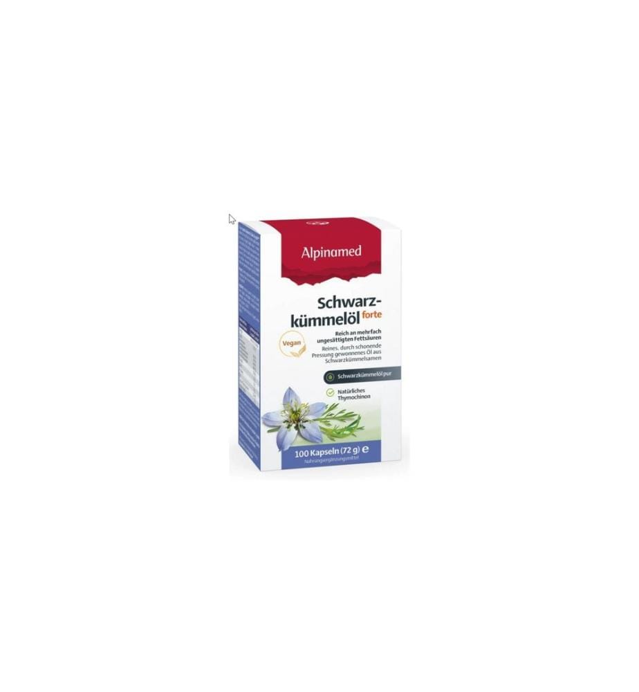 Alpinamed - Schwarzkümmelöl 100 Kapseln