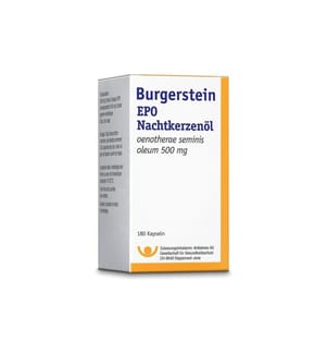 Burgerstein - Olio di enotera in capsule Epo 500 Mg