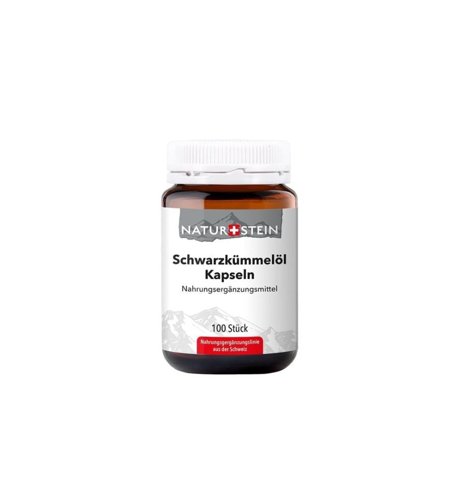 Naturstein - Schwarzkümmelöl 100 Kapseln