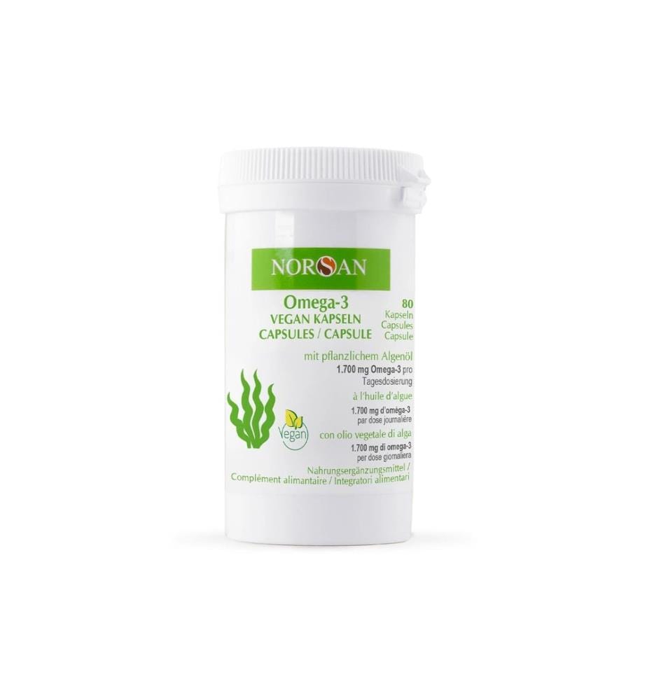 Norsan - Omega-3 vegano in capsule 80 pezzi