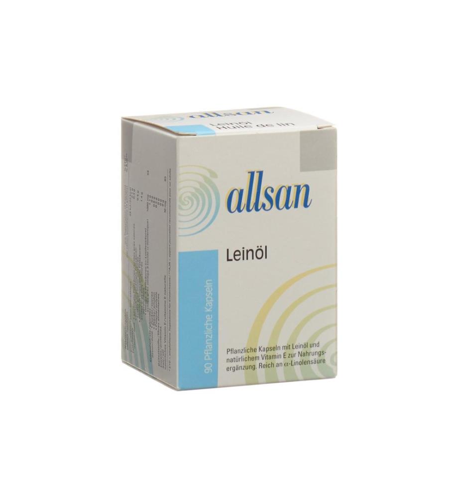 Allsan - Olio di semi di lino 90 capsule