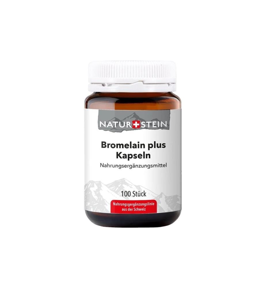 Naturstein - Bromelain plus Kapseln 100 Stück