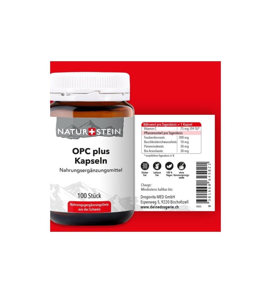 Natural stone - OPC plus 100 capsules