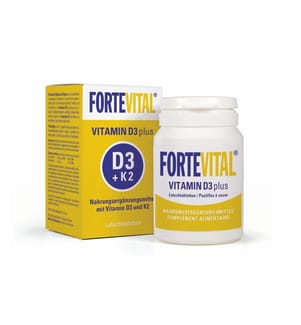 Fortevital D3 + K2 60 comprimés à sucer