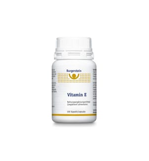Burgerstein Gélules de vitamine E 100 IE 100 pièces