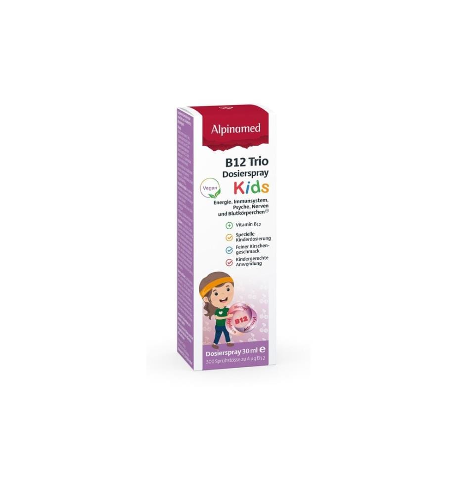 Spray doseur B12 Trio Kids Alpinamed 30 ml