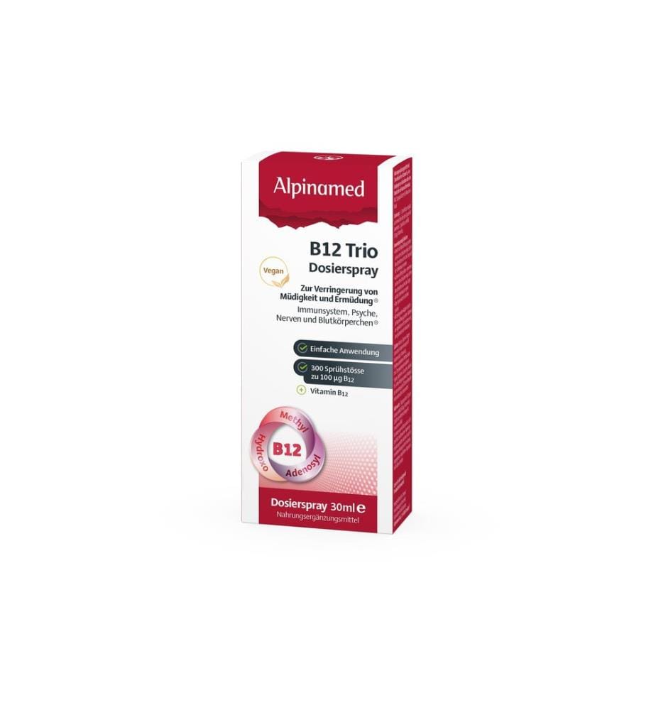 Alpinamed spray de dosage B12 Trio 30 ml
