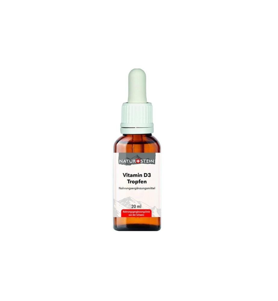 Gouttes de vitamine D3 Naturstein 20 ml