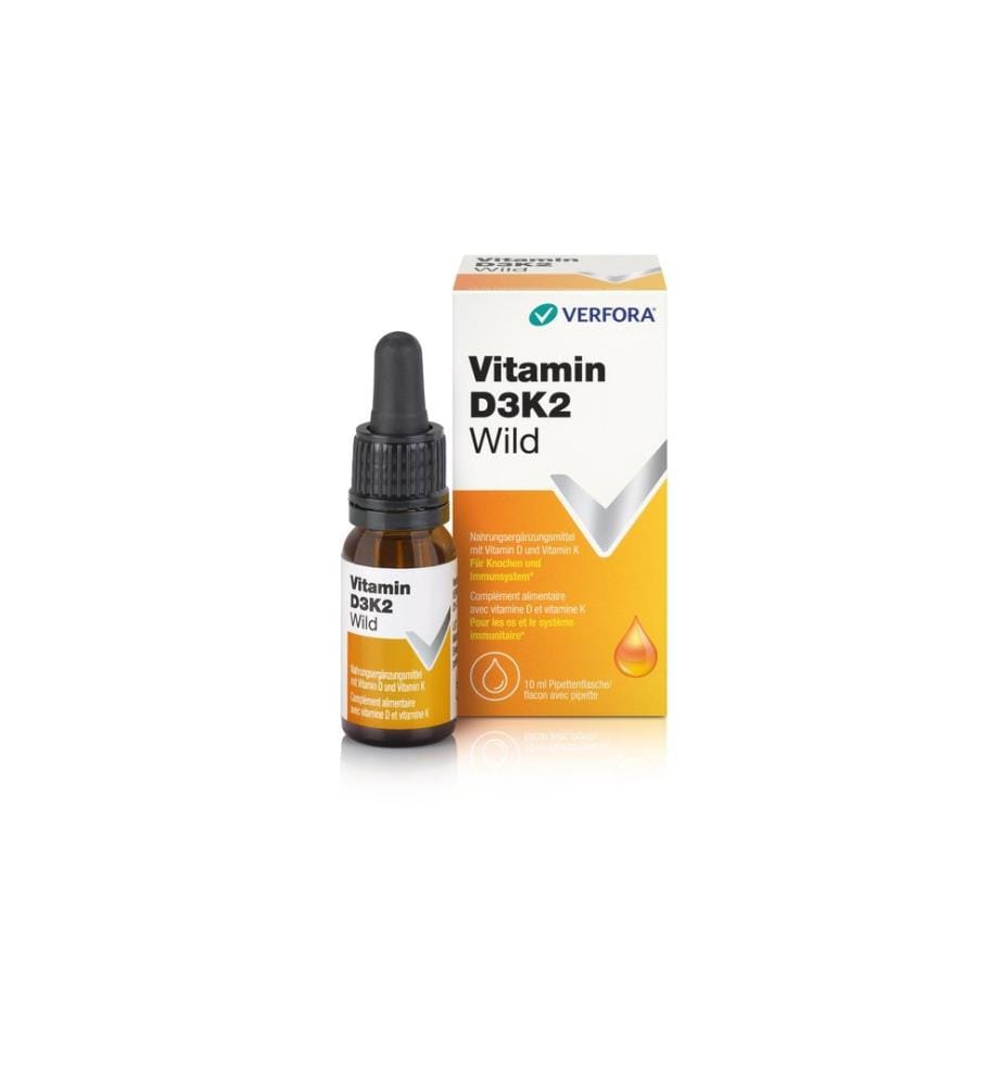 Wild Vitamin D3K2 Wild 10 ml