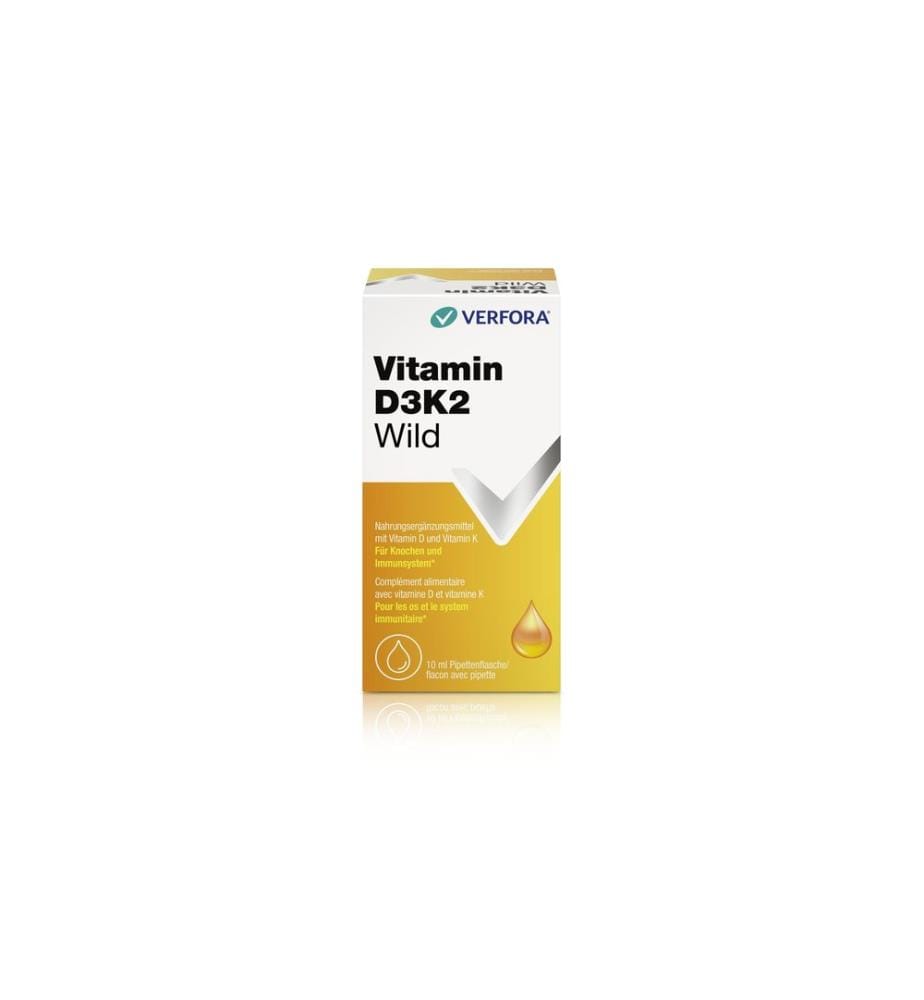 Wild Vitamin D3K2 Wild 10 ml