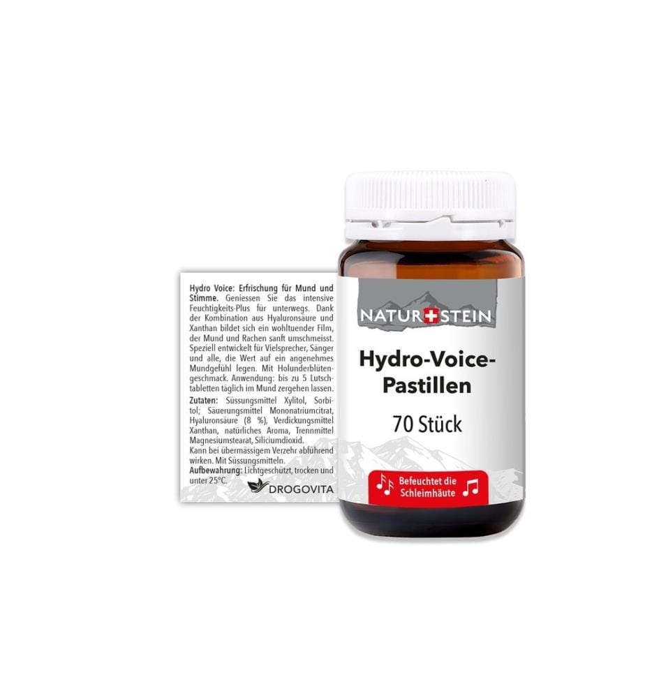 Naturstein Hydro Voice Pastilles 70 pcs.