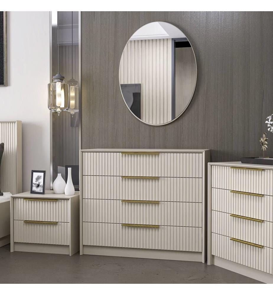 Commode, pierre, panneaux de particules mélaminés