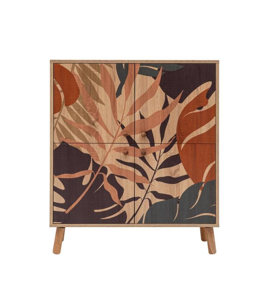 Multi Purpose Cabinet, Multicolor, Melamine Coated Particle Board