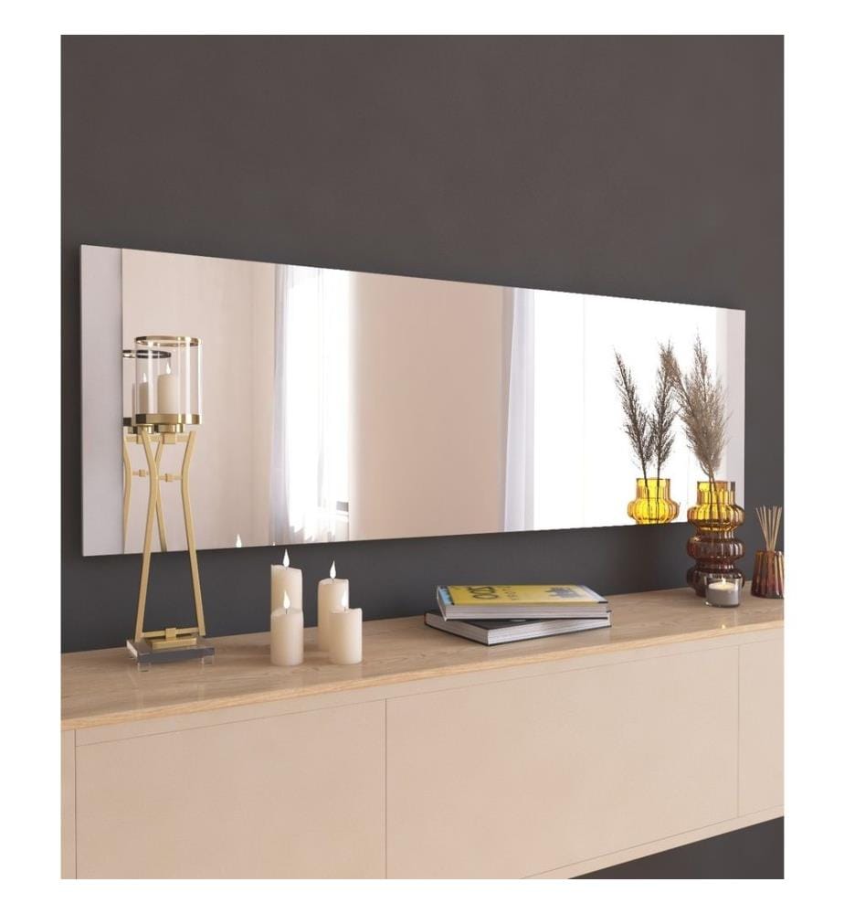 Miroir blanc en MDF, Pier Glass
