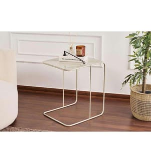 Side Table, Taupe, 100% METAL