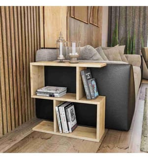 Side Table, Oak, Melamine Coated Particle Board