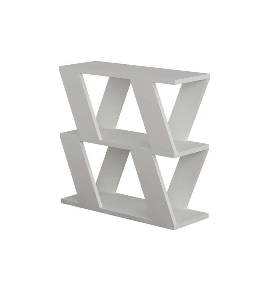 Side Table, White, Melamine Coated Particle Board