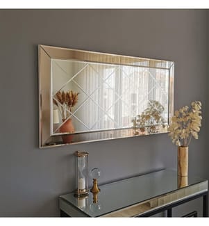 Miroir argenté, MDF