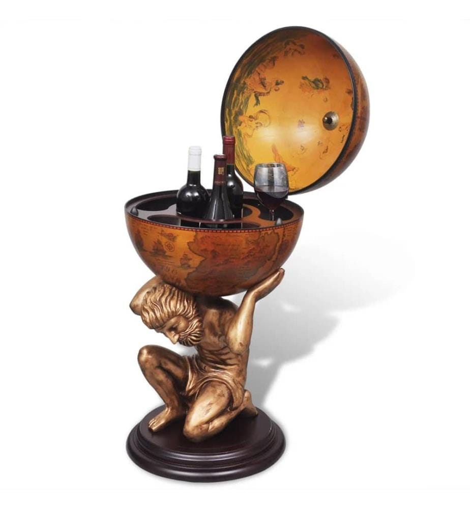 Globus-Bar Atlas 42×42×85 cm