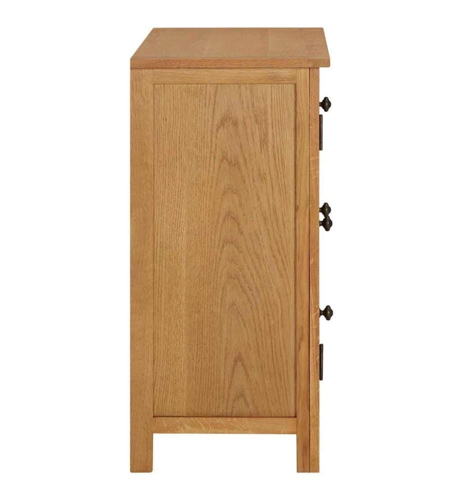 Küchenschrank 70x35x75 cm Massivholz Eiche