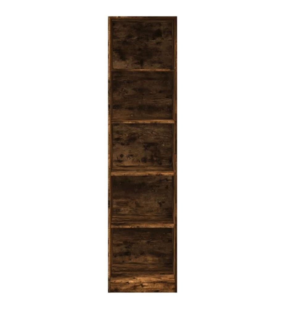 Kleiderschrank Räuchereiche 50x50x200 cm Holzwerkstoff