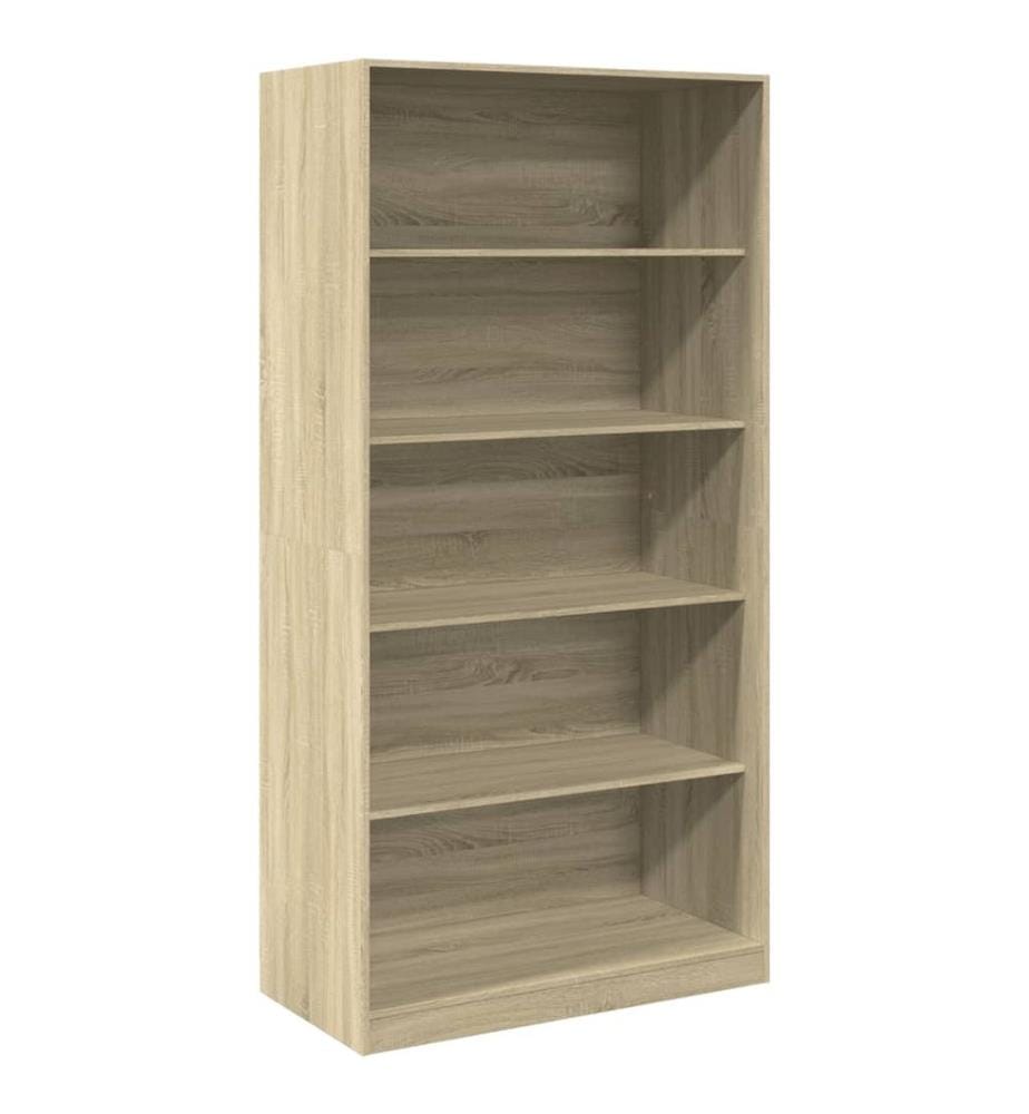 Kleiderschrank Sonoma-Eiche 100x50x200 cm Holzwerkstoff