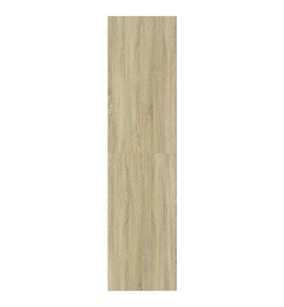 Kleiderschrank Sonoma-Eiche 100x50x200 cm Holzwerkstoff