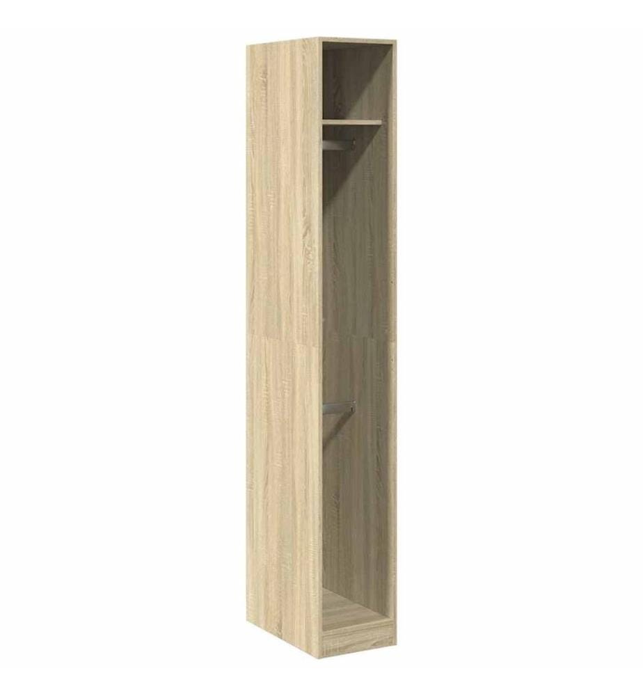 Kleiderschrank Sonoma-Eiche 30x50x200 cm Holzwerkstoff