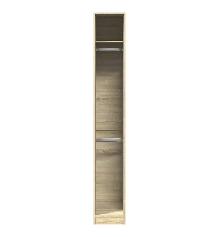 Kleiderschrank Sonoma-Eiche 30x50x200 cm Holzwerkstoff