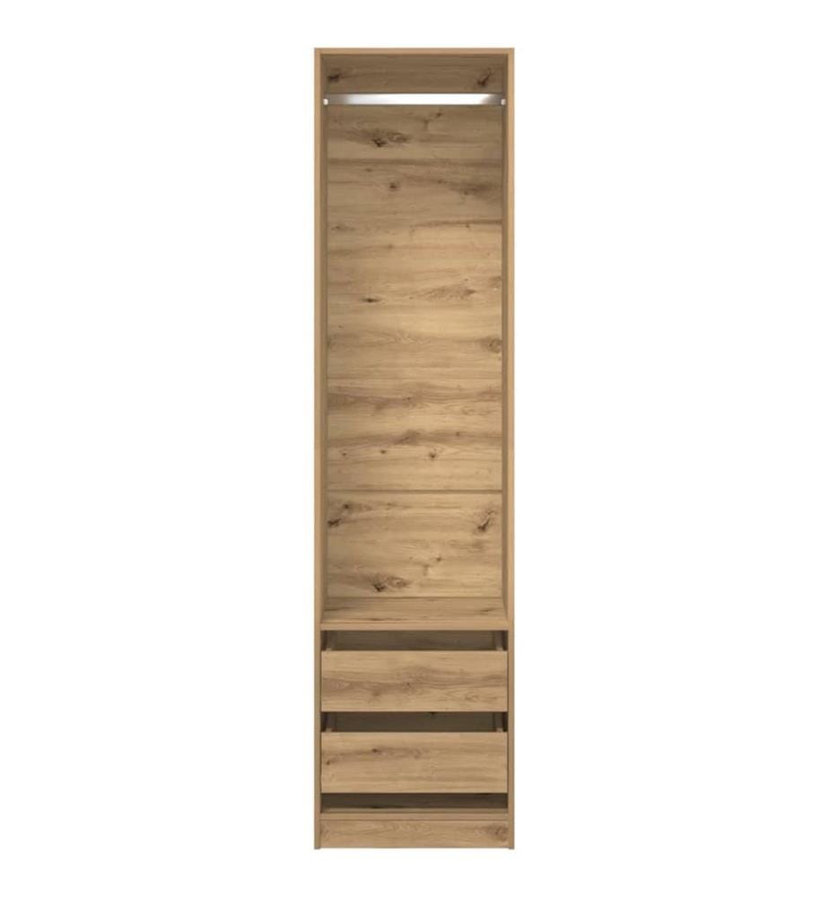 Kleiderschrank Artisan-Eiche 50x50x200 cm Holzwerkstoff
