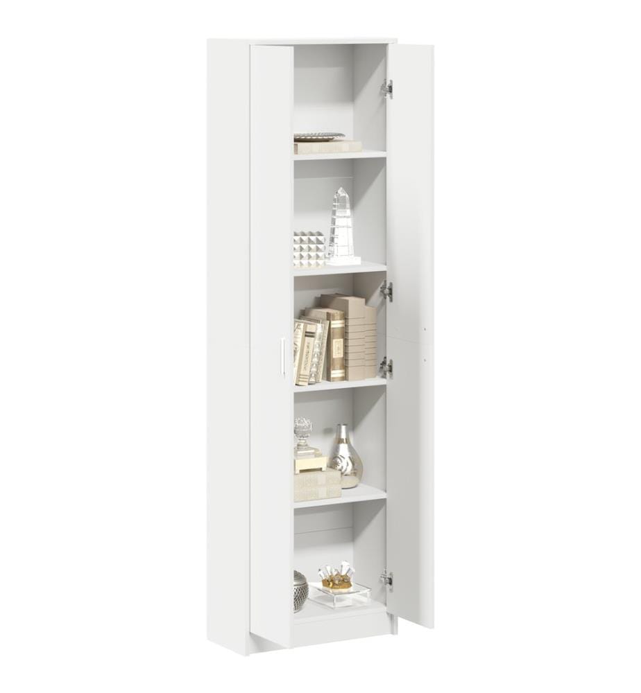 Armoire avec étagère Blanc 55 x 25 x 189 cm Bois d'ingénierie