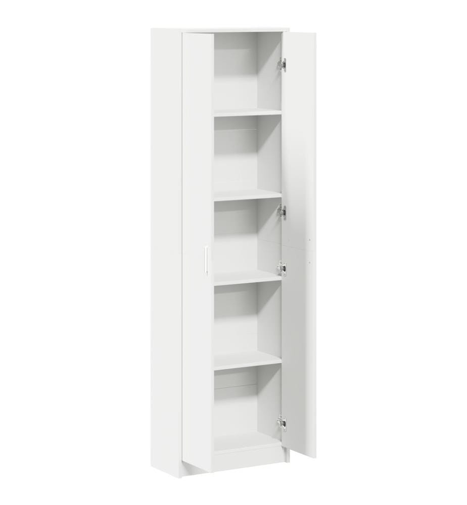 Armoire avec étagère Blanc 55 x 25 x 189 cm Bois d'ingénierie