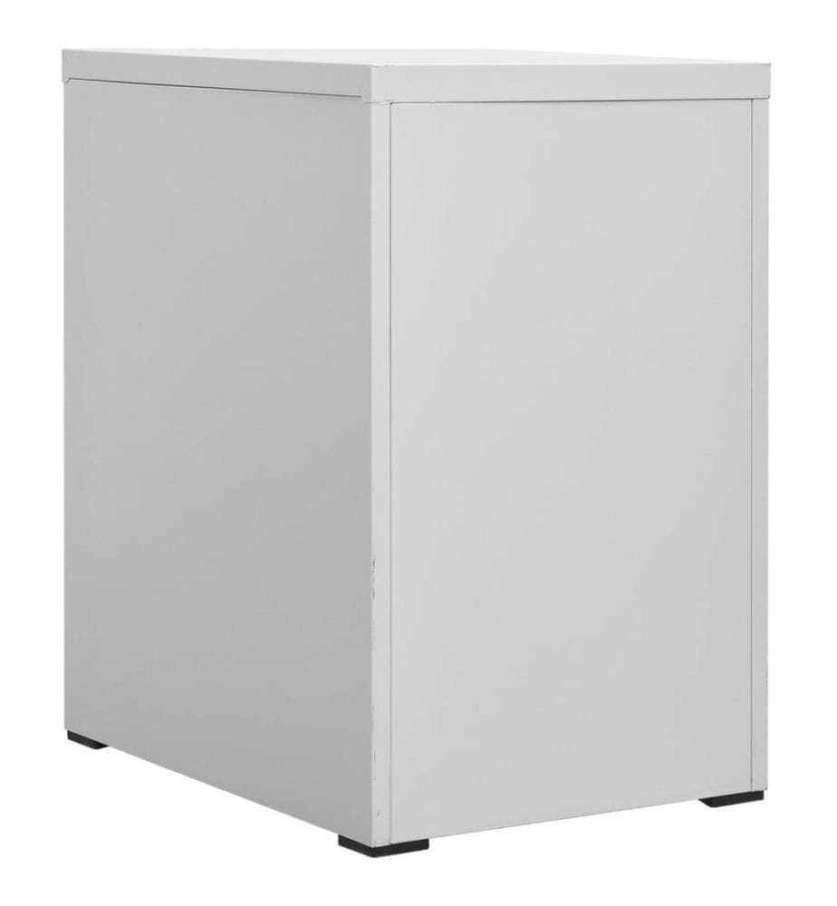 Classeur Gris clair 46x62x72,5 cm Acier